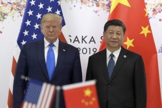 Le président américain Donald Trump et son homologue chinois Xi Jinping, ici lors d'un sommet du G20 en 2019, se sont parlé jeudi (archives). KEYSTONE/AP/SUSAN WALSH